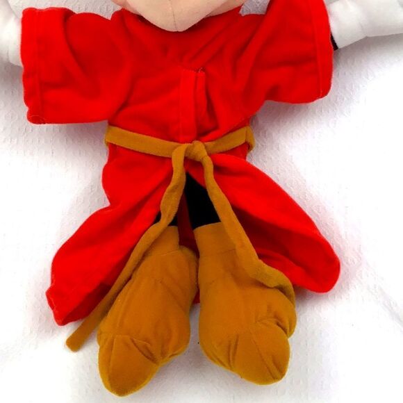 Playskool 1990 Mickey Mouse Sorcerer’s Apprentice Fantasia Plush - Picture 3 of 9